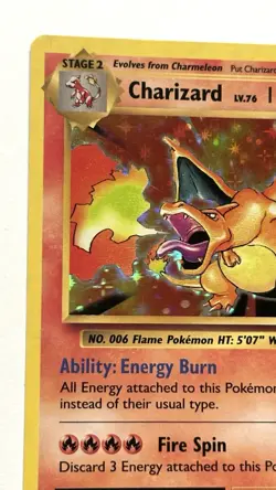 Charizard 11/108 Holo XY Evolutions Pokemon Card - Image 3