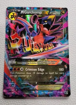 M Garchomp EX XY168 XY Promos Full Art Holo Promo ENG 2016 - Image 1