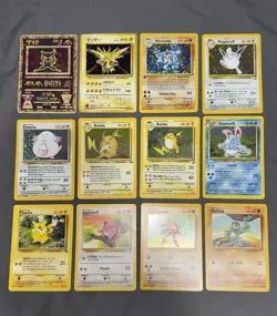 Pokemon Card Lot Of 12 All Vintage Great Condition For Age - Image 1