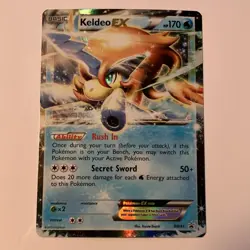 Pokemon Keldeo-EX BW61 Black & White Promo Holo Basic EX HP 170 2012 - Image 1