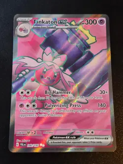 Tinkaton ex 240/193 Holo Ultra Rare Paldea Evolved Pokemon NM - Image 1