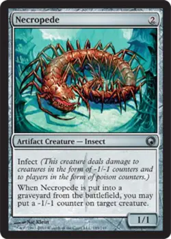 Necropede - Scars of Mirrodin #185/249 MTG Magic The Gathering - Image 1