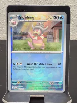 Slowking NM 019/131 Sv: Prismatic Evolutions Pokemon TCG Pokeball Holo - Image 1
