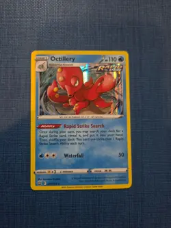 Octillery 037/163 Holo Rare Battle Styles Pokemon Near Mint - Image 1