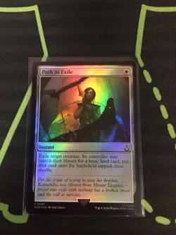 MTG Magic The Gathering Path To Exile Foil ACR White Instant Commander - Image 1