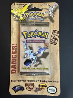 Wizards of The Coast Pokemon TCG Fossil Booster Pack Lapras and Aerodactyl New - Image 2