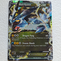 Pokemon TCG Black Kyurem EX BW62 Black & White Promo Holo 180 HP EN - Image 1