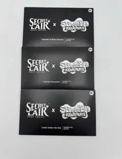 🌈 SpongeBob - Secret LAIR Everything Bundle - MTG Rainbow FOIL Edition Ship Now - Image 1
