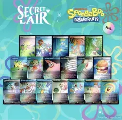 🌈 SpongeBob - Secret LAIR Everything Bundle - MTG Rainbow FOIL Edition Ship Now - Image 3