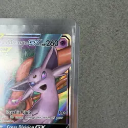 Pokemon TCG Espeon & Deoxys GX Holo Card 72/236 Unified Minds Ultra Rare - Image 2
