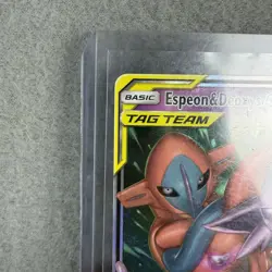 Pokemon TCG Espeon & Deoxys GX Holo Card 72/236 Unified Minds Ultra Rare - Image 5