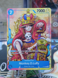 Monkey.D.Luffy (2nd Anniversary Stamped Promo) [OP-PR - P-043] One Piece TCG - Image 1