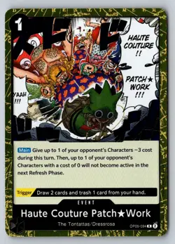 Haute Couture Patch Work OP05-094 Awakening of the New Era One Piece - Image 1