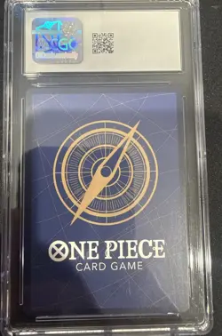 2022 One Piece Romance Dawn Shanks #OP01-120 Alternate Art Sec CGC 10 GEM - Image 2