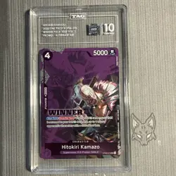 One Piece - TAG 10 - Hitokiri Kamazo OP06-076 Winner's Promo Pack (US Seller - Image 1