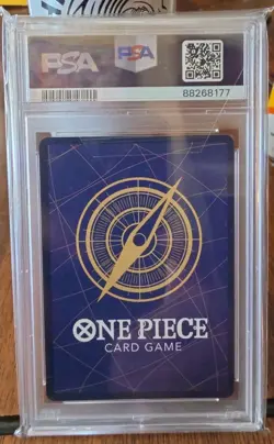 ONE PIECE Emporio.Ivankov (051) Paramount War Foil PSA 10 MINT - Image 3