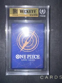 One Piece Monkey D Luffy OP05-119 Manga ALT ART JAPANESE BGS 9.5 Gem Mint - Image 2