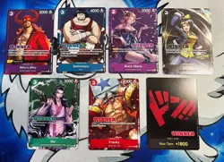 One Piece CCG Card Mixed Card Lot of Tournament Winner Cards. - Image 1