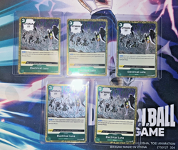 Electrical Luna OP08-036 Rare Two Legends One Piece 5x Playset - Image 1