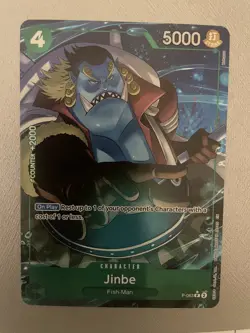 Jinbe (Alternate Art) NM Foil [P-063]One Piece Card Game - Image 1