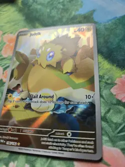 Joltik - SV04: Paradox Rift (196/182) Full Art Illustration Rare Pokemon Card NM - Image 2