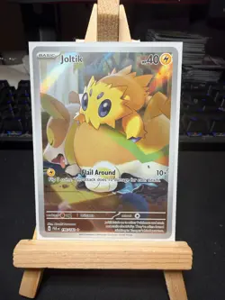 Pokemon TCG Joltik 196/182 - Illustration Rare - Paradox Rift - NM - Image 3