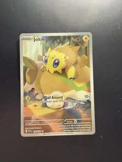 Pokemon Paradox Rift - Joltik 196/182 Illustration Rare NM - Image 2
