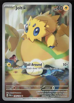 Joltik - 196/182 - Illustration Rare - Paradox Rift - Pokemon Card - NM/M - Image 1