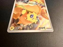 Pokemon TCG - Joltik - 196/182 - Illustration Art Holo Rare - Paradox Rift NM - Image 2