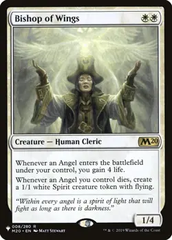 Bishop of Wings - The List (PLST) - (Near Mint NM) - Image 1