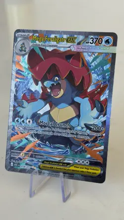Pokemon TCG Ascended Heroes Mega Feraligatr Ex Sir 274/217 Near Mint - Image 2