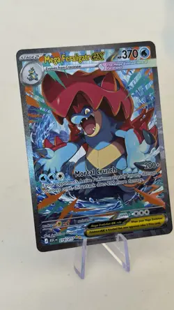 Pokemon TCG Ascended Heroes Mega Feraligatr Ex Sir 274/217 Near Mint - Image 3