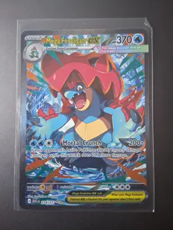 Pokemon TCG Mega Feraligatr Ex 274/217 Ascended Heroes SIR - Image 1