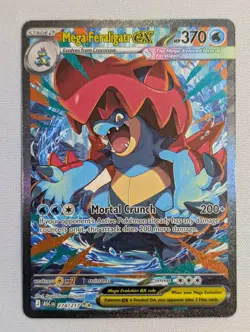 Pokemon TCG - Mega Feraligatr EX SIR 274/217 - Ascended Heroes - Pack Fresh - Image 1