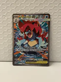 Pokemon TCG Ascended Heroes Mega Feraligatr ex SIR 274/217 Mint PACK FRESH - Image 1