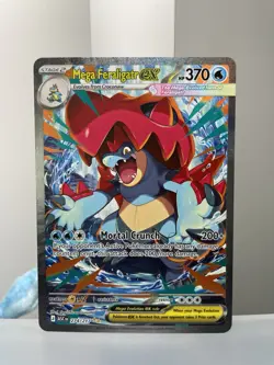 Pokemon TCG Mega Feraligatr EX 274/217 Full Art SIR English Ascended Heroes - Image 1