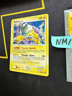 Pokemon Card Raikou DP Secret Wonders Cracked Ice Holo 16/132 196💎NM💎 - Image 4