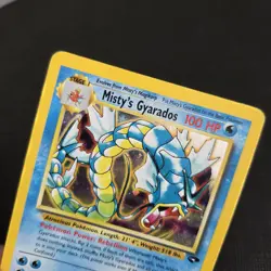 Pokemon Card - Mistys Gyarados 13/132 Gym Challenge Holo WOTC - Image 3