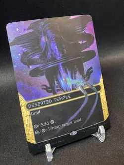 Deserted Temple #0101 - Borderless Galaxy Foil - MTG Edge of Eternities - NM - Image 2