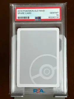 Pokemon Spare Card Old Maid PSA 10 - Image 3