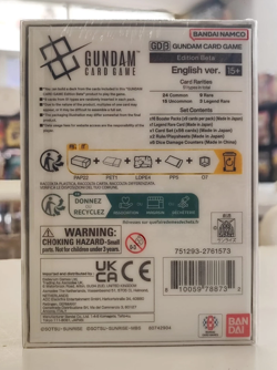 Gundam Card Game - Beta Version - Factory Sealed - English - Image 2