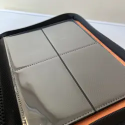 Card Guardian - 4 Pocket Premium Binder with Zip 160 Cards - Side Loaded Pockets - Image 3