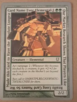 MTG Our Market Research Shows That Players Like Really Long Card Names So We... - Image 1