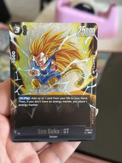 Son Goku : GT FB03-111 SR - Dragon Ball Super Card Game FUSION WORLD - Image 1
