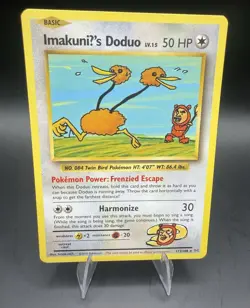 ImakuniU's Doduo 112/108 Evolutions Secret Rare Pokemon Card TCG Cartoon LP ENG - Image 1