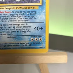 Blastoise Base Set Holo Rare Card 002/102 - Image 4