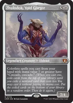 1x - Zhulodok, Void Gorger -THICK STOCK -Display Commander -Commander Masters - Image 1