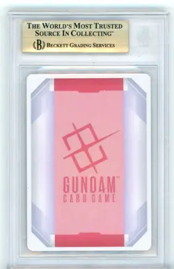 BGS GEM MINT 9.5 Gundam Card Game Resource R-005 C+ - New Type Rising 2025 - Image 2