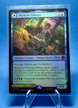 [MTG] Norman Osborn Green Goblin (Foil) (0039) (SPM) NM - Image 1