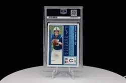 Panini 2025 Donruss Rated Rookie Riley Leonard Optic Blue Scope #341 PSA 10 - Image 2